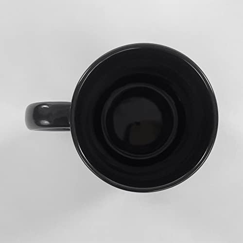 DesignSify Psihijatar je uspostavio EST. 2018., 15oz Crna kava Šalica keramičke čajne čaše s ručicom, Pokloni za rođendansku obljetnicu
