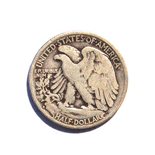 1935. D Sjedinjene Države, hodajući Liberty Denver Mint. Polu dolara fini detalji