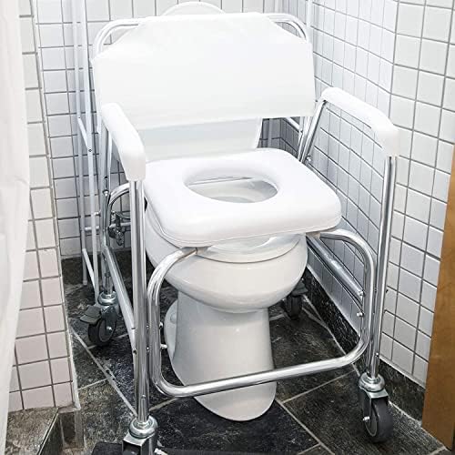 DMI kotrljajuća tuš stolica, komoda, transportna stolica, FSA prihvatljiva, kolica u kupaonici za hendikep, starije osobe, ozlijeđene