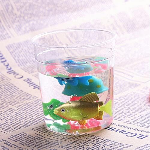 5pcs šalica za meduze mali spremnik za ribu Prozirni Mini spremnik za ribu za male kućne ljubimce zadebljana plastična prozirna čaša