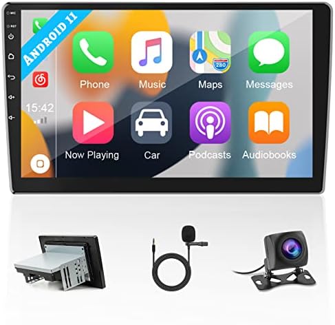 2+32G 10,1 inčni jedan DIN DIN Univerzalni automobil Stereo android 11 Multimedia Player zaslon osjetljivog zaslona Radio Podrška Apple