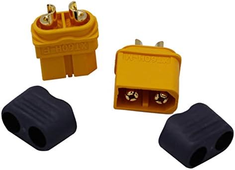 5 pari konektora 960 muški ženski muški konektor s poklopcem žuti konektori za napajanje za baterije automobila s RC zrakoplovom