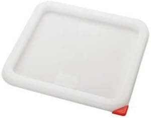 Bijeli poklopac za spremnike od 6 do 8 kvadrata, koji je prikladan za spremnike za pohranu od 6 do 8 kvadrata