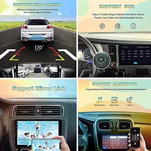 Auto-navigacija stereo 9-inčni zaslon osjetljivog na dodir-multimedia za A-udi A3 S3 RS3 2003-2012, FM/Bluetooth/WLAN/SWC/Mirror Connection/Reversing