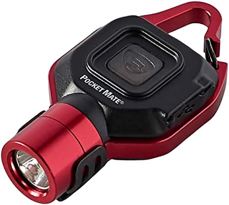 Streamlight 73301 džepni mate 325-lumen privjesak za ključeve/isječak USB punjiva svjetiljka, crvena