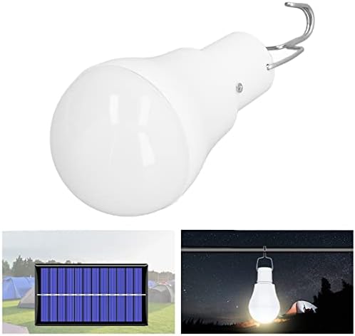 Solarna žarulja, bijela svjetlost, solarna LED Svjetiljka za kampiranje na otvorenom u hitnom načinu rada