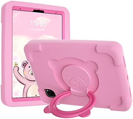 PZoz iPad Kids Case kompatibilan za iPad Pro 11 inčni 2021 2020 2018, EVA šokazna rotirajuća ručka sklopiva stalak za teška zaštita