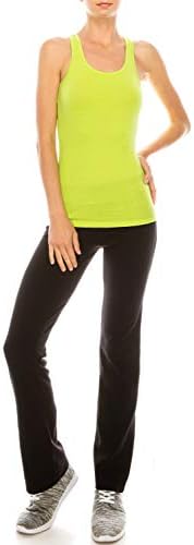 Reneseille ženski trkački tenk vrh - casual tanki fit rukavi bez rukava Stretch athletic Yoga vježba Camisole cami t majice