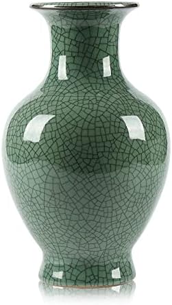Kineska keramička umjetnost ručno rađena antička ledena pukotina vaze Big Kine porculanski cvjetni boca za ukras za dom