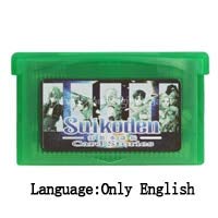 ROMGAME 32 -bitna ručna konzola za video igranje s konzolama s konzola Suikoden Priče o karticama Engleski jezik američka verzija Suikuden