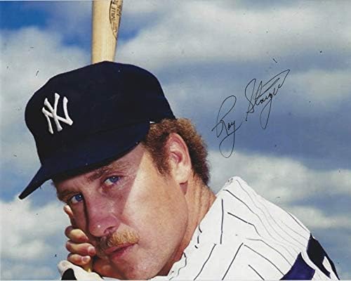 Autografirani Roy Staiger 8x10 New York Yankees Photo