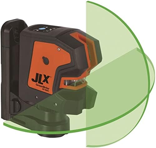 Johnson Level & Alat 40-6681 JLX samoliveliranje 180 ° Cross-Line laser s Greenbrite tehnologijom, zeleni, 1 laser