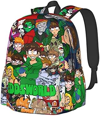 UJXOIHL Anime Backpack Smiješno putovanje Laptop Backpack Business Daypack Računalna torba za tinejdžere i djevojčice, crno