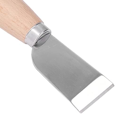 Gaeirt kožni nož za skijanje, kožni okrugli nož DIY ručno izrađen za rezbarenje za obrezivanje