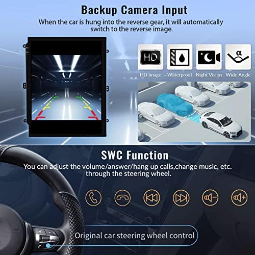 Android 11 Car Radio Stereo za Hyundai Sonata 2010-2015, 9.7 Glavna jedinica zaslona osjetljivih na dodir s Bluetooth-om, multimedijskim