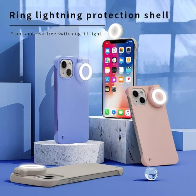 Zaokretnih torbica za telefon Selfie Ring Light, svjetiljka Selfie Ring Light za iPhone 11 / iPhone 12 / iPhone 13 / iPhone 14, s tri