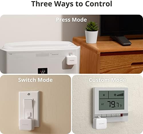 SwitchBot Bot 3Pack s mini-prekidač Smart Switch, bežični programa i vremena upravljanja, kompatibilan sa Alexa, Google Home, IFTTT,