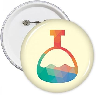 Crtani konus boca kemija uzorak okruglog igle gumba gumb za pribor za dodatak 5pcs