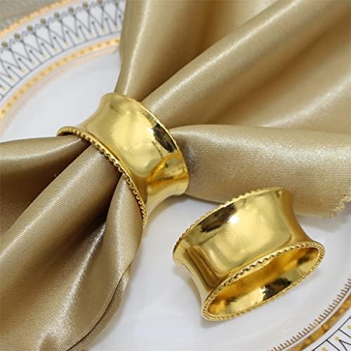 _ Prstenovi za držače salveta kopča za salvete za svadbene zabave svadbeni domjenci obiteljski ukras Metal