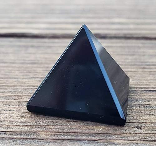 [A&S kristali] Obsidijan prirodni mali dragulj kristal piramida 20-22