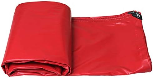 CARPAULIN, crvena vodootporna i kišna tendija od tkanine za carpaulin carpaulin na otvorenom za sunčanje za sunčanje