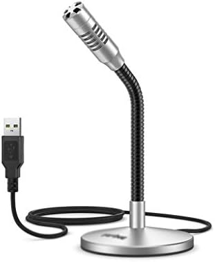 USB mikrofon SJYDQ Mini Gooseneck za računalo i laptop Plug & Play je Idealan za igre, streaming, bodovanje