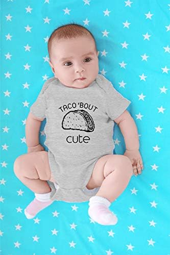CBTwear Taco 'Bout Cute - Smiješan meksički ljubitelj hrane Pun - Slatko dijete s jednodijelnim dječjim tijelom