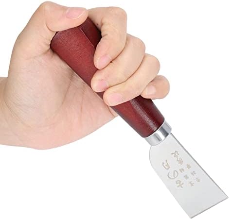 GLOGLOW KONFIJSKI SKLJUČNI Nož, kožni nož za nož DIY HENCRAFT Nehrđajući čelik kožni nož za rezanje s ručicom za dom