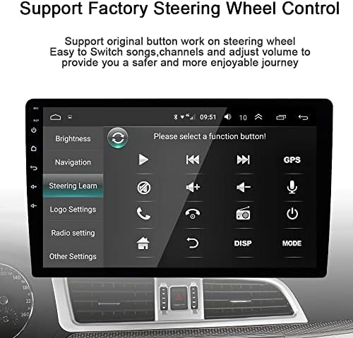 Za Nissan Francier Radio 2009-2012 CAR CAR Stereo Radio Android 12 ugrađeni bežični CarPlay Bluetooth glavna jedinica 9 inča IPS GPS