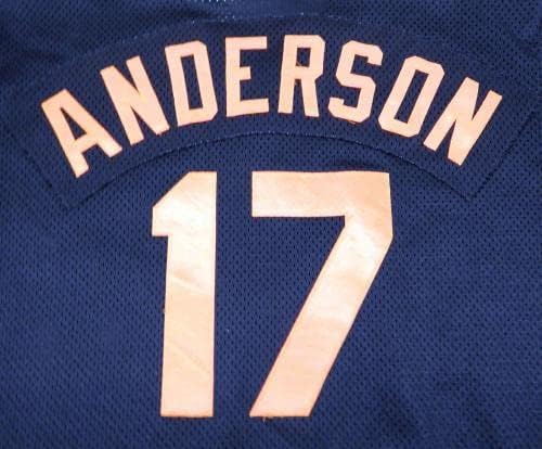 2007 Baltimore Orioles Donald Anderson 17 Igra je koristio Black Jersey ex St GCL 598 - Igra korištena MLB dresova