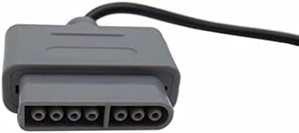 Outspot 2PCS Novi daljinski upravljač Video Game Zamjena za zamjenu Nintendo SNES System Console Zamjenski regulator 6FT SNS-005