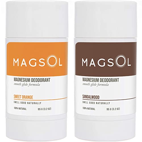 Magsol prirodni dezodorans za muškarce i žene - muški dezodorans s magnezijem - savršen za ultra osjetljivu kožu, aluminijski dezodorans