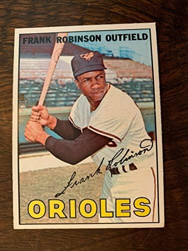 1967. Topps 100 Frank Robinson Baltimore Orioles bejzbol kartice NM - Slabozne bejzbolske karte