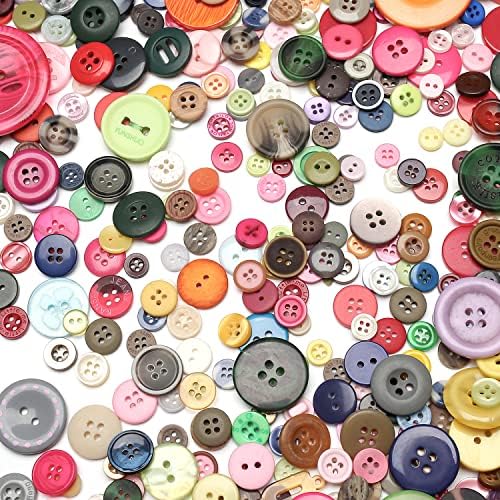 Oko 330 gumba od smole različitih specifikacija, ručno izrađeni gumbi, Uradi Sam Šivaći gumbi, ručno oslikani ukrasni gumbi serije
