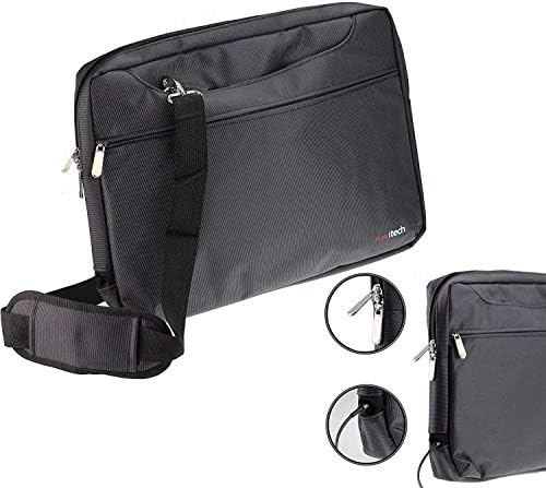 NavItech crno elegantna putnička torba otporna na vodu - kompatibilna s OUZRS 10 inčnim Android tabletom