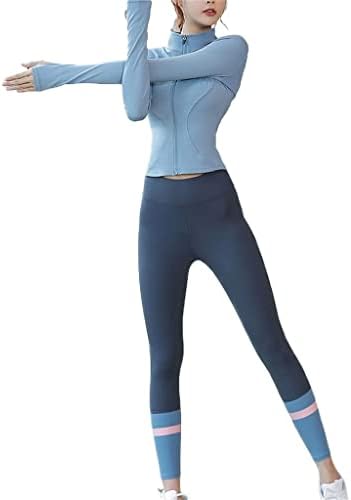 JYDBRT YOGA odjeća za odjeću ženski fitness sportovi pilates protežu se ljetnim rubljama