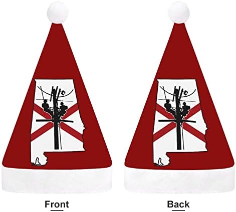 Alabama linijski sudac Božićni Šeširi veleprodaja odraslih Božićni šešir za blagdane Božićni pribor za zabave