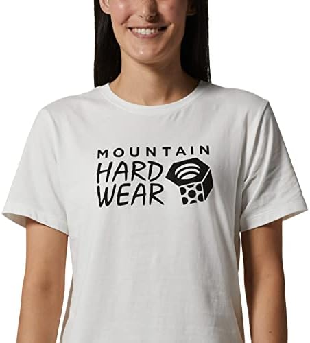 Mountain Hardwear Ženski MHW logotip kratki rukavac | Klasična lagana pamučna majica