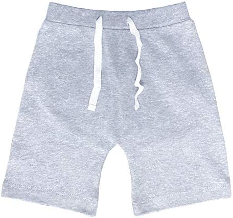 SOBOBO BAYS GIRLS Kratke hlače 3-pakete novorođenčad Solid Color Cotton Sport JOGGER KRATKE ZA UNISEX BOY GARY 0-24 MJESECA
