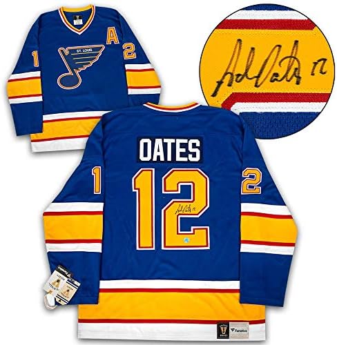 Adam Oates St Louis Blues potpisao je retro Fanatics Jersey - Autografirani NHL dresovi