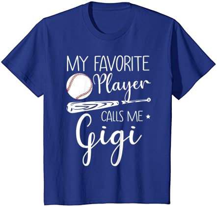 Moj omiljeni igrač zove me Gigi bejzbol majica