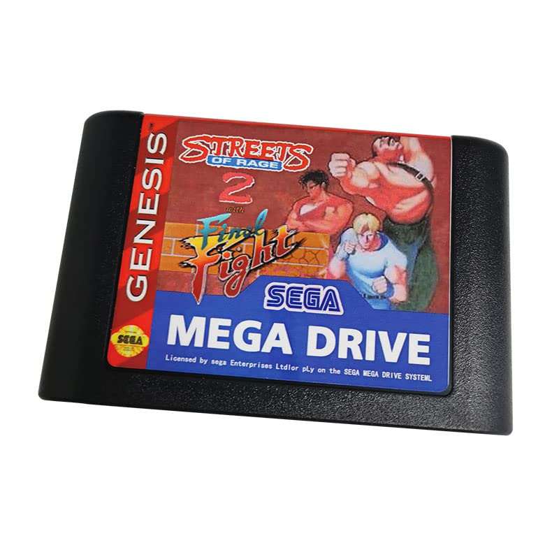 Konačna borba u Streetu Rage 2 -utakmice - Elektroničke igre 16 -bitna MD kartica za igru ​​za PAL i NTSC verziju