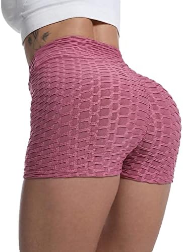 KT Women Workion kratke hlače brazilski teksturirani plijen gamaša kratke hlače Anticelulit Scren Scrunch Lift