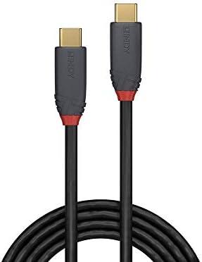 Lindy 0,5m USB 3,2 CABLE CABLE, 5A PD, Anthra Line