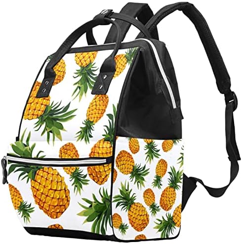 Guerotkr putovanja ruksak, ruksak vrećice pelena, ruksak pelena, apstraktni voćni ananas bešavni uzorak
