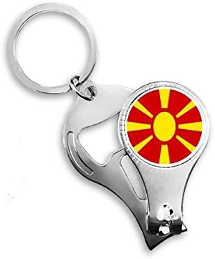 Makedonia Europe Nacionalni amblem za nokte za nokat za nokat ključa otvarač za bočice za boce