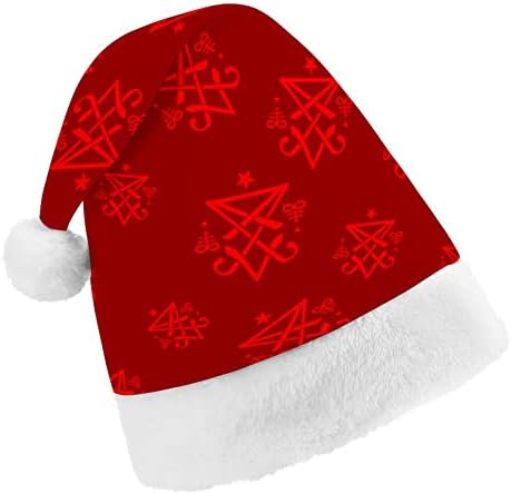 Kršćanski Lucifer Sotonski Božićni šešir Djeda Božićnjaka za crveni Božićni šešir blagdanske usluge Božićni pribor za blagdanske zabave