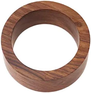 Ručno izrađeni set drvenih prstenova za salvete s 4 prstena za salvete