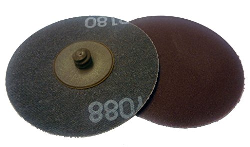 Griton QA330180 3 Brzi promjenjivi disk za brušenje, industrijski razred, 180 grit, smeđa