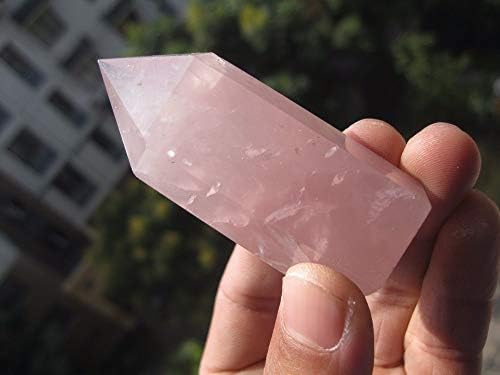 Zamtac 1000g Natural Rose Quartz Crystal Point Healing Veleprodaja
